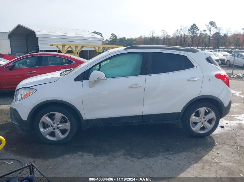 2016 Buick Encore VIN: KL4CJASB1GB745296 Lot: 40884496