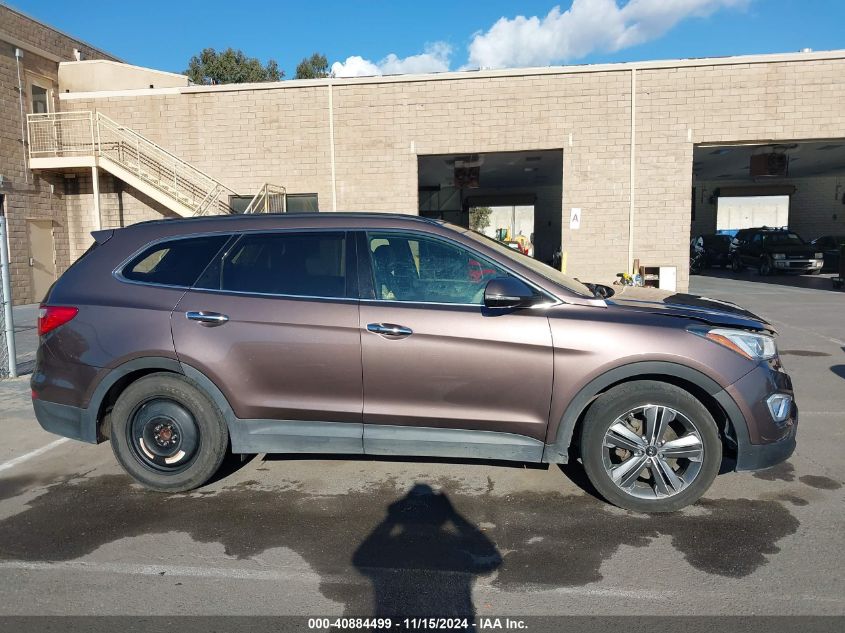 2013 Hyundai Santa Fe Limited VIN: KM8SR4HF0DU019933 Lot: 40884499