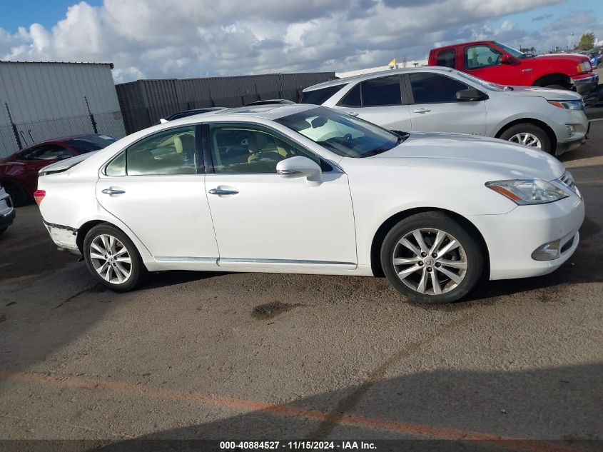 2012 Lexus Es 350 VIN: JTHBK1EG3C2498748 Lot: 40884527