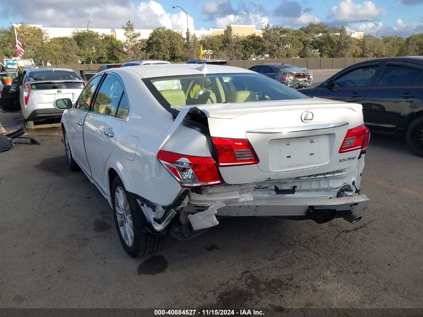 2012 Lexus Es 350 VIN: JTHBK1EG3C2498748 Lot: 40884527