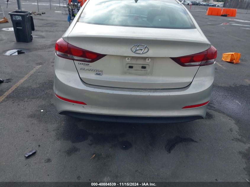 2017 Hyundai Elantra Se VIN: KMHD74LF9HU093511 Lot: 40884539