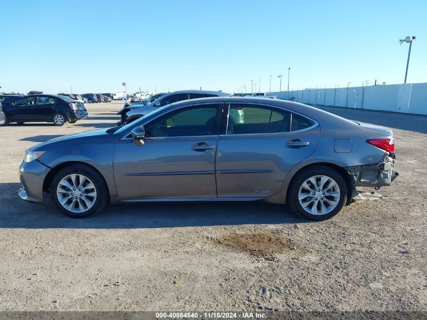 2014 Lexus Es 300H VIN: JTHBW1GG4E2061054 Lot: 40884540