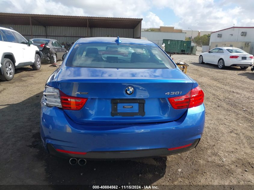 2017 BMW 430I xDrive VIN: WBA4R9C54HK680811 Lot: 40884562