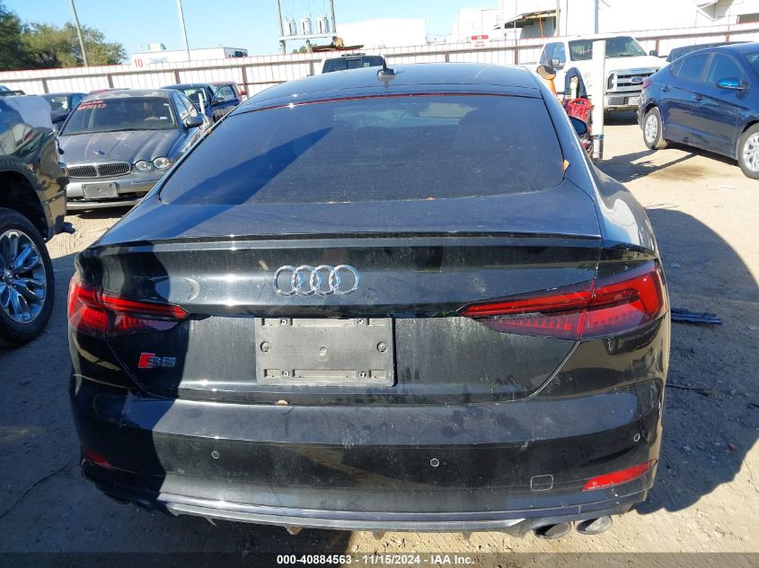 2019 Audi S5 3.0T Premium VIN: WAUB4CF50KA095302 Lot: 40884563