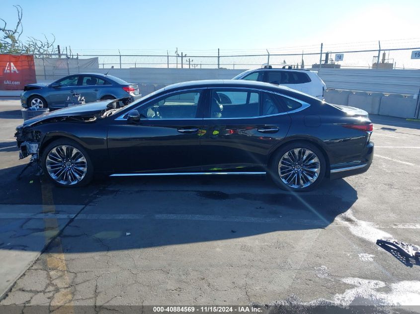 2020 Lexus Ls 500 VIN: JTHD51FF5L5012302 Lot: 40884569