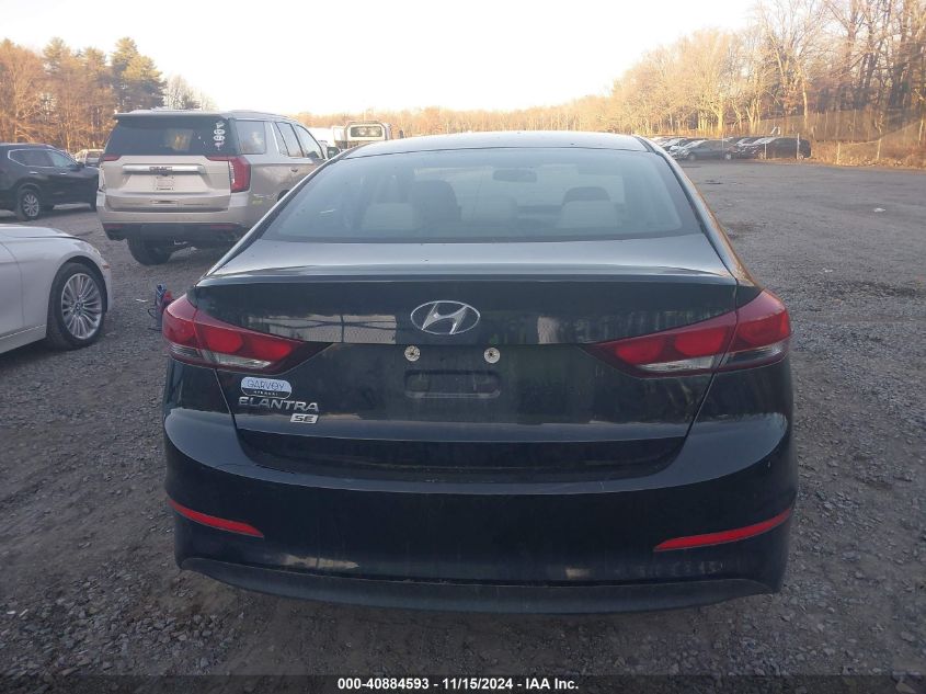 2018 Hyundai Elantra Se VIN: 5NPD74LF6JH259603 Lot: 40884593