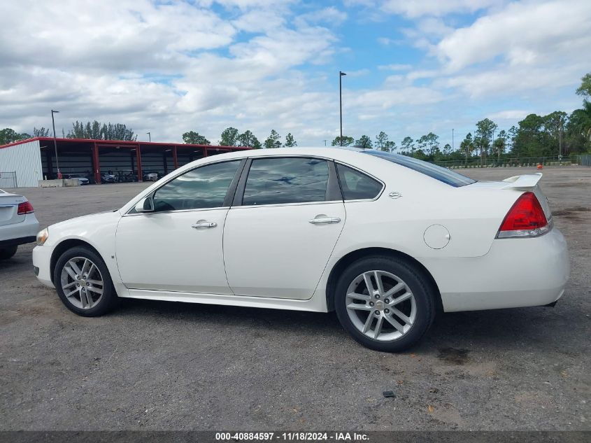 2009 Chevrolet Impala Ltz VIN: 2G1WU57M591288144 Lot: 40884597