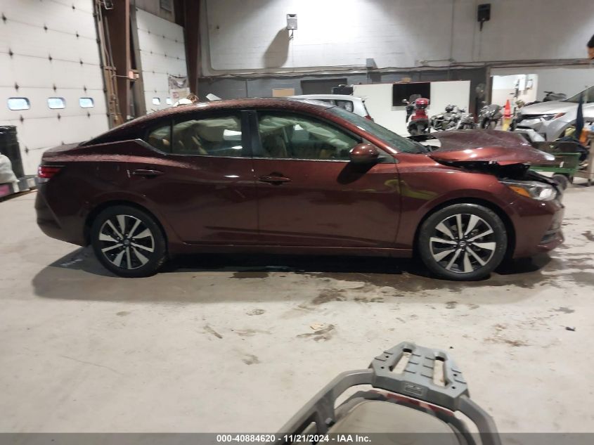 VIN 3N1AB8CV6PY243643 2023 NISSAN SENTRA SV XTRONIC CVT