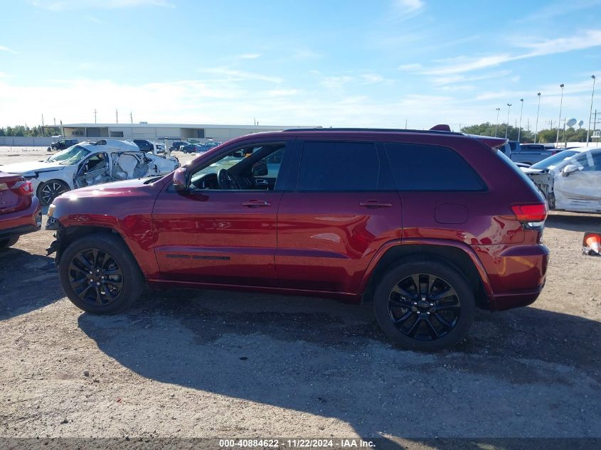 2017 Jeep Grand Cherokee Altitude 4X2 VIN: 1C4RJEAG8HC826828 Lot: 40884622