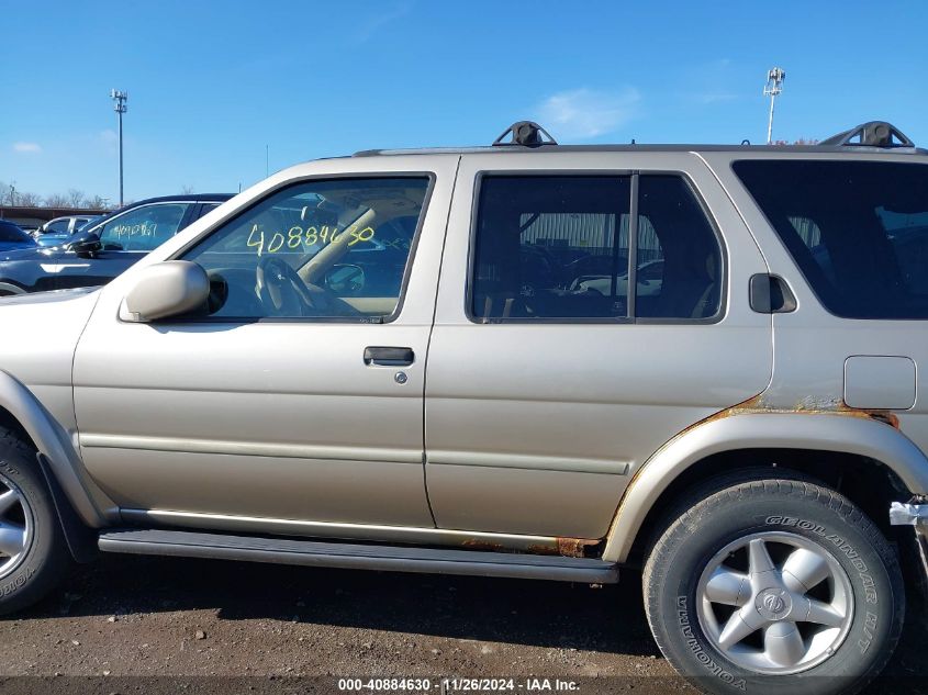 2001 Nissan Pathfinder Le VIN: JN8DR09YX1W606229 Lot: 40884630