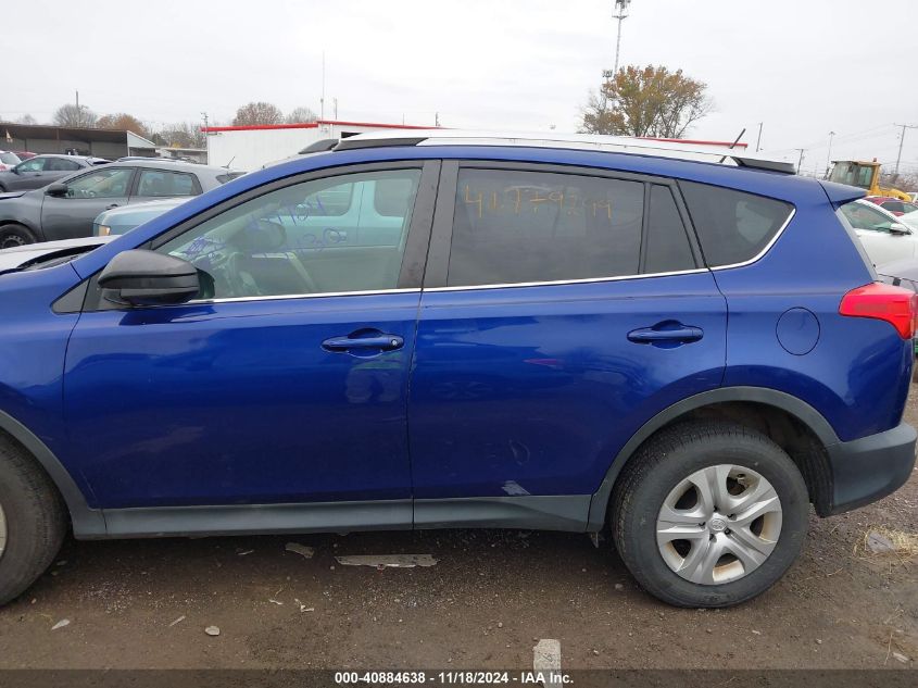 2015 Toyota Rav4 Le VIN: 2T3BFREV8FW347550 Lot: 40884638