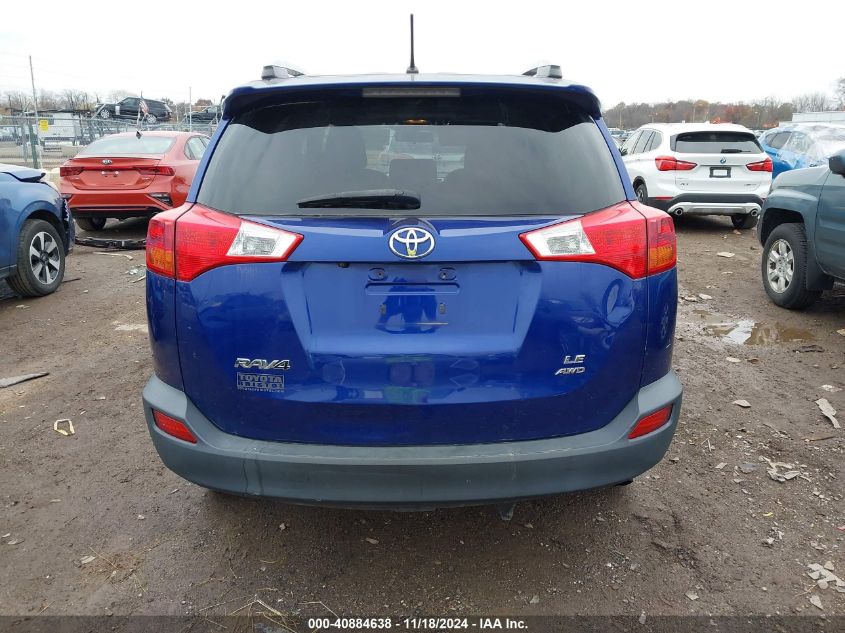 2015 Toyota Rav4 Le VIN: 2T3BFREV8FW347550 Lot: 40884638