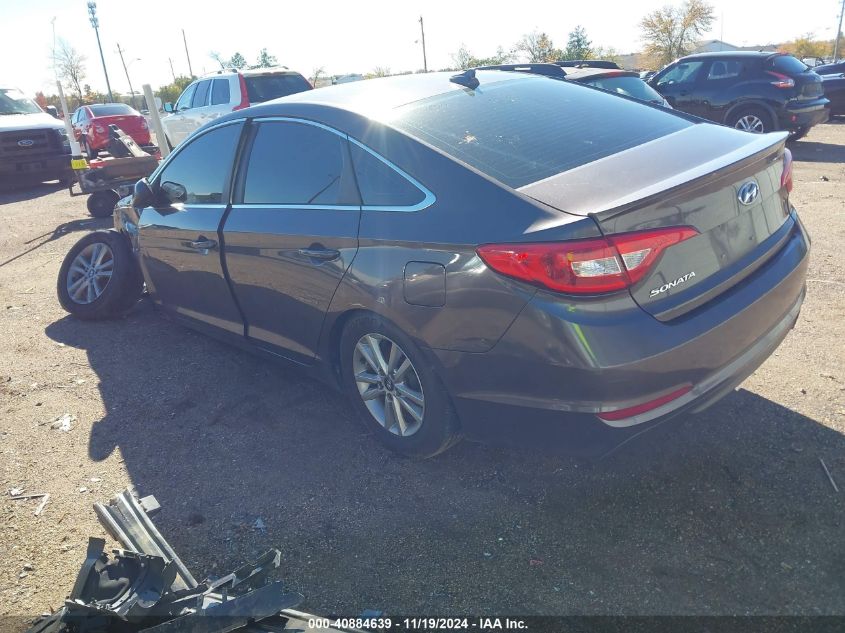 VIN 5NPE24AF6GH379898 2016 Hyundai Sonata, SE no.3