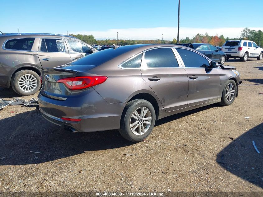 VIN 5NPE24AF6GH379898 2016 Hyundai Sonata, SE no.4