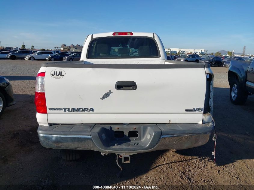 2006 Toyota Tundra Sr5 V8 VIN: 5TBET34116S516979 Lot: 40884640