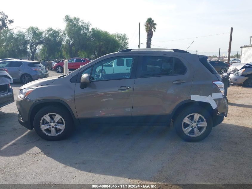 2021 Chevrolet Trax Awd Lt VIN: KL7CJPSMXMB362315 Lot: 40884645