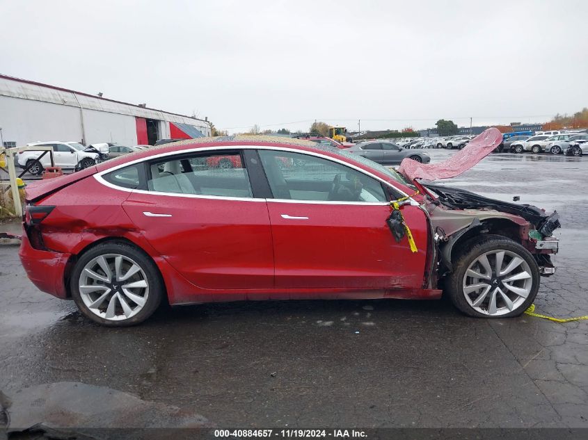 2018 Tesla Model 3 Long Range/Performance VIN: 5YJ3E1EA9JF169359 Lot: 40884657