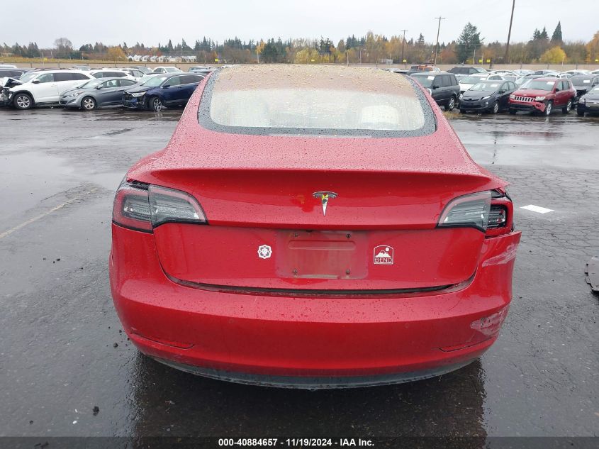 2018 Tesla Model 3 Long Range/Performance VIN: 5YJ3E1EA9JF169359 Lot: 40884657