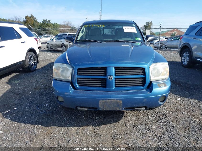 2006 Dodge Dakota Slt VIN: 1D7HW48N76S638564 Lot: 40884663