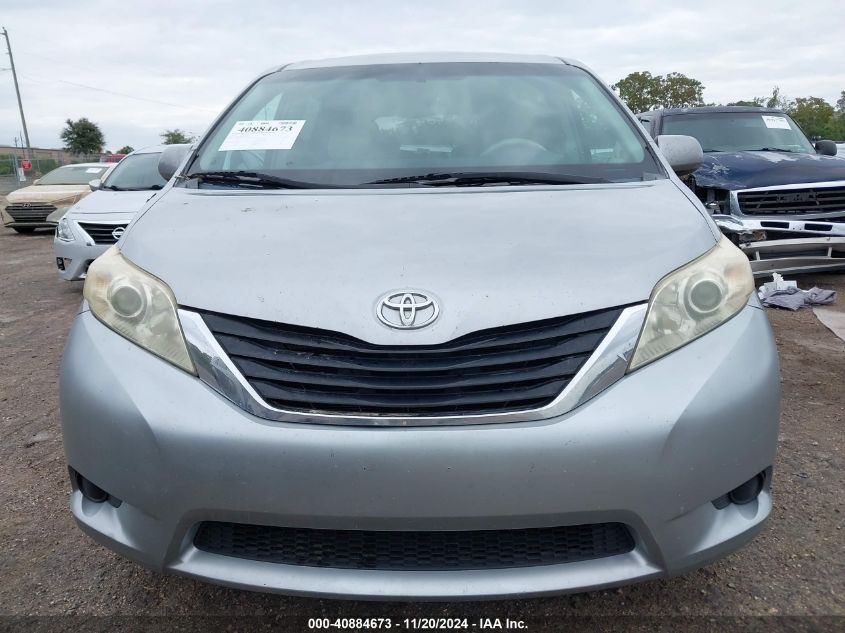 2011 Toyota Sienna Le V6 VIN: 5TDKK3DC8BS013541 Lot: 40884673