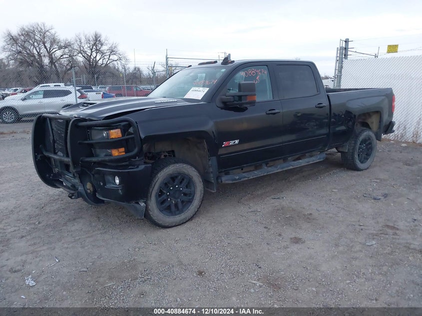 Vin: 1gc1kwey4jf262893, lot: 41374337, chevrolet silverado 2500hd ltz 20182