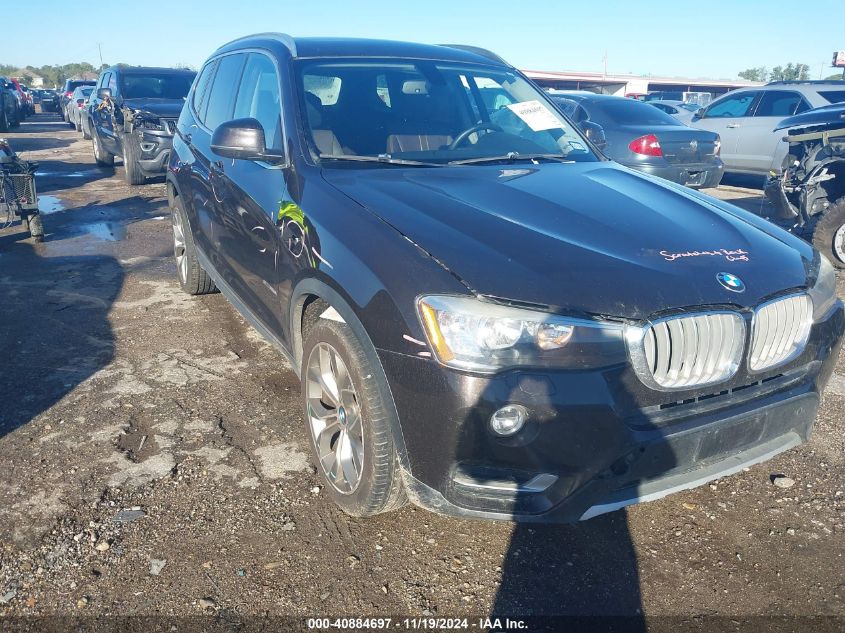 VIN 5UXWZ7C59G0M83738 2016 BMW X3 no.1