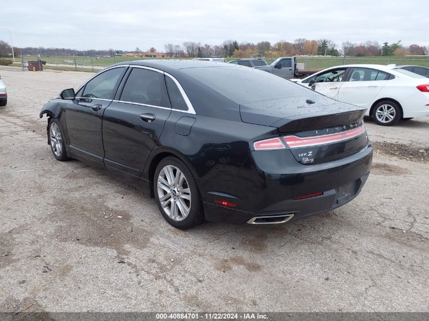 VIN 3LN6L2GK0FR624776 2015 Lincoln MKZ no.3