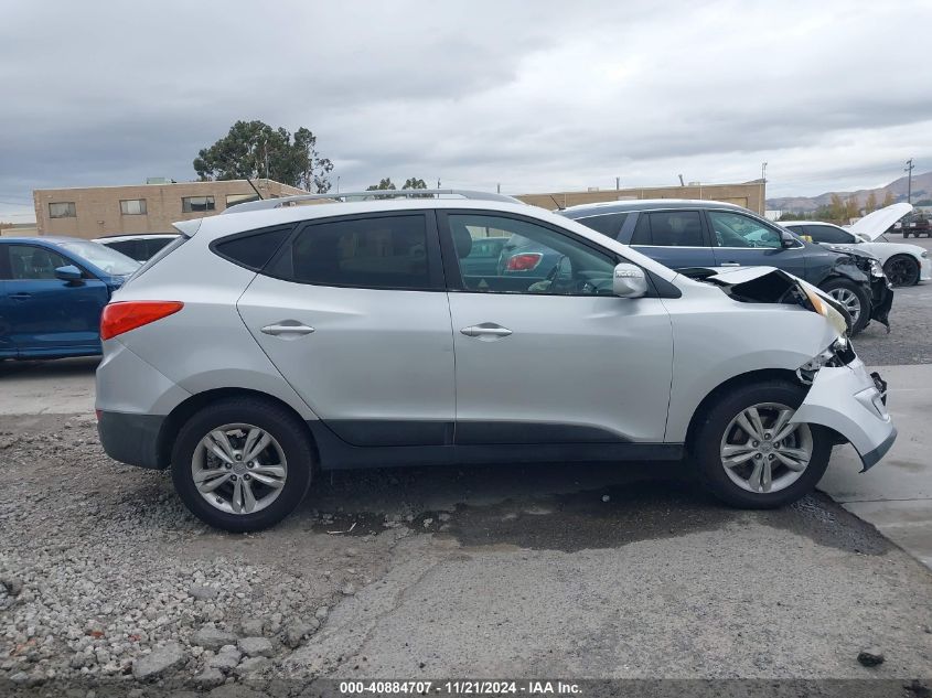 2013 Hyundai Tucson Gls VIN: KM8JU3AC2DU602492 Lot: 40884707