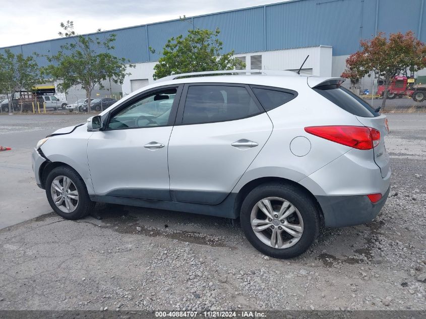 2013 Hyundai Tucson Gls VIN: KM8JU3AC2DU602492 Lot: 40884707