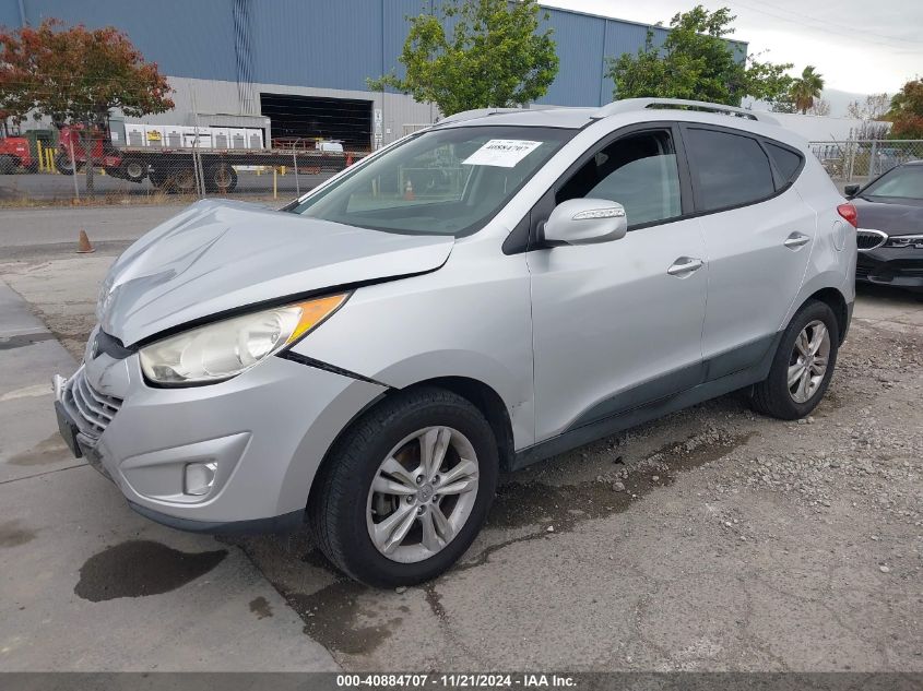 2013 Hyundai Tucson Gls VIN: KM8JU3AC2DU602492 Lot: 40884707