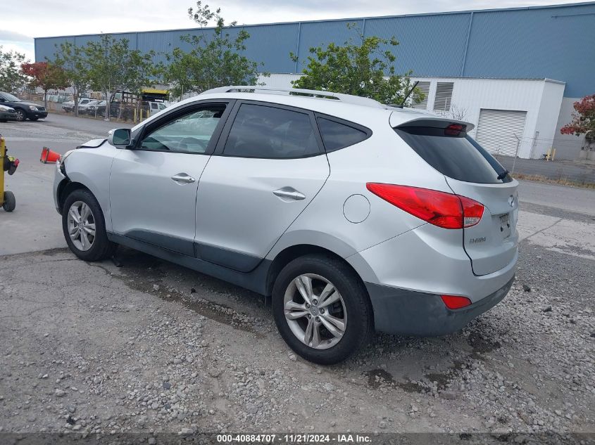 2013 Hyundai Tucson Gls VIN: KM8JU3AC2DU602492 Lot: 40884707