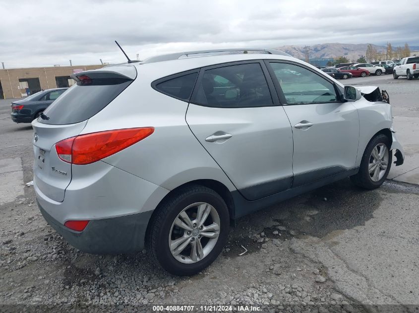 2013 Hyundai Tucson Gls VIN: KM8JU3AC2DU602492 Lot: 40884707