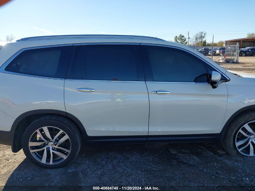 2018 Honda Pilot Touring VIN: 5FNYF6H97JB008588 Lot: 40884745