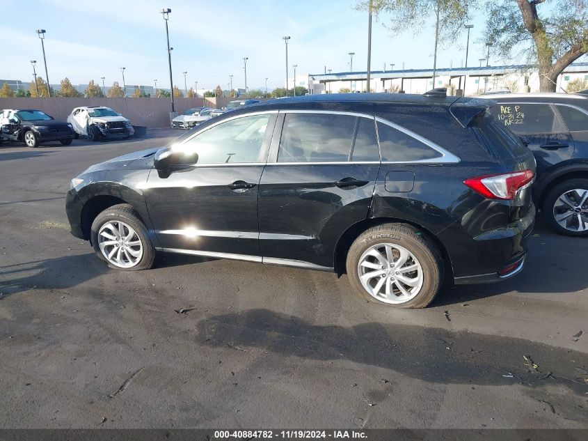 2018 Acura Rdx Technology VIN: 5J8TB3H50JL010831 Lot: 40884782