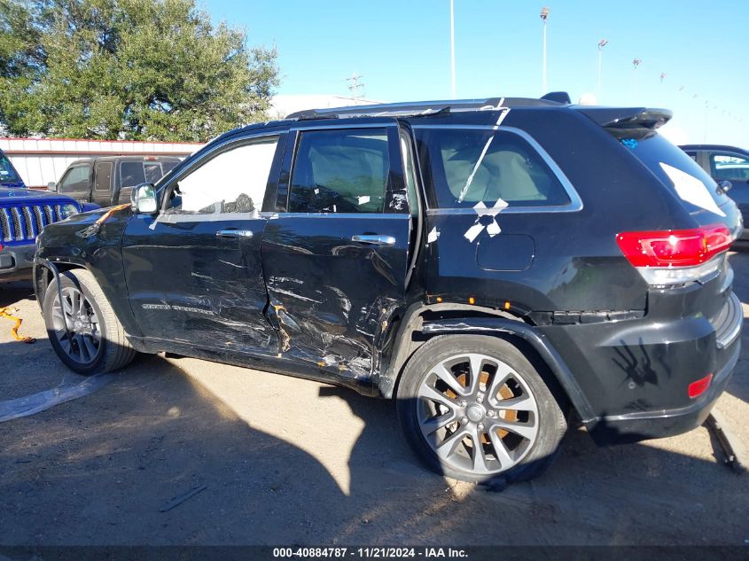 2017 Jeep Grand Cherokee Overland 4X2 VIN: 1C4RJECGXHC965176 Lot: 40884787