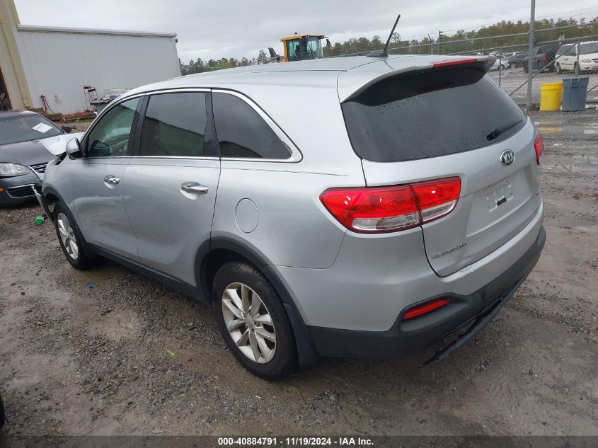 2017 KIA SORENTO 2.4L L - 5XYPG4A37HG301557