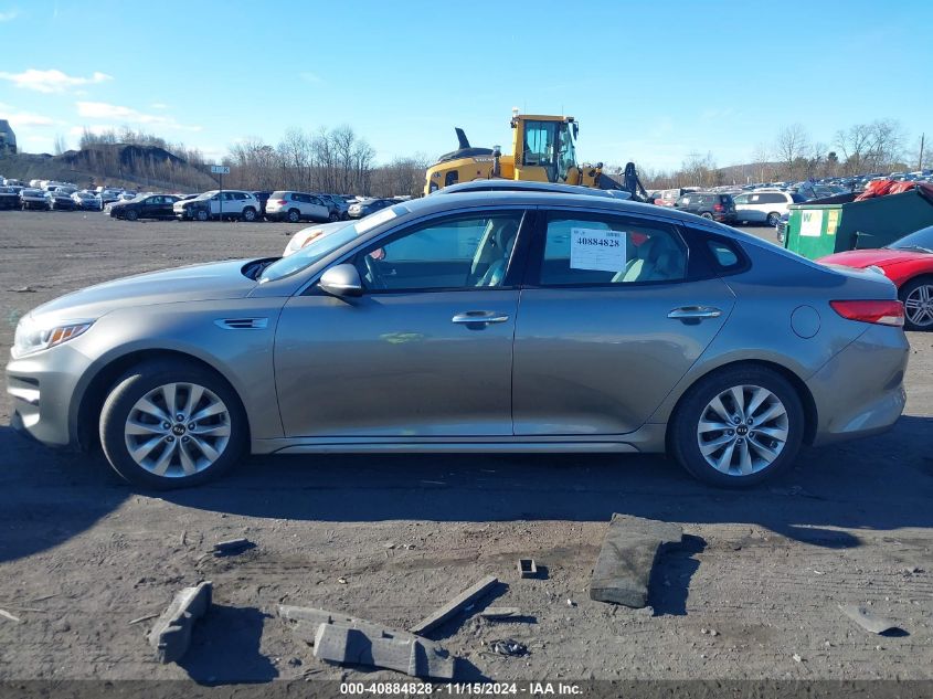 2016 KIA OPTIMA EX - 5XXGU4L38GG104129