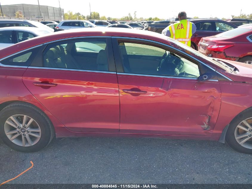 2016 Hyundai Sonata Se VIN: 5NPE24AF7GH379991 Lot: 40884845