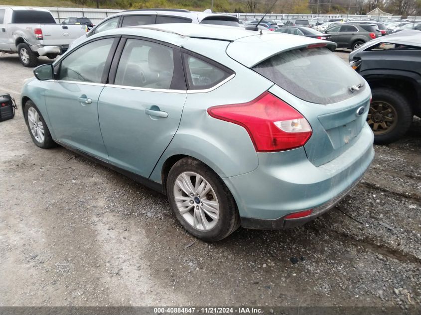 2012 Ford Focus Sel VIN: 1FAHP3M22CL358043 Lot: 40884847