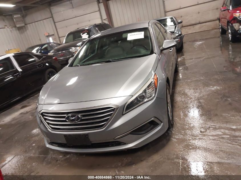 2017 Hyundai Sonata Se VIN: 5NPE24AF8HH438533 Lot: 40884868