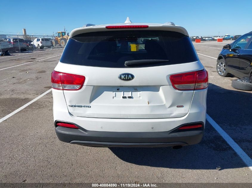 2016 KIA SORENTO 2.4L LX - 5XYPGDA35GG134856