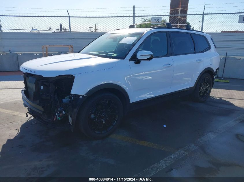 VIN 5XYP5DHC0NG225719 2022 KIA TELLURIDE no.2