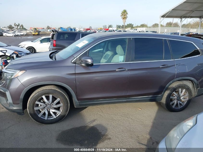 2020 Honda Pilot 2Wd Ex VIN: 5FNYF5H31LB024357 Lot: 40884939