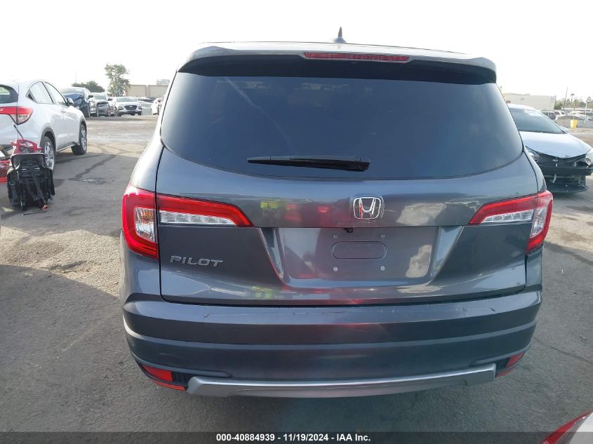 2020 Honda Pilot 2Wd Ex VIN: 5FNYF5H31LB024357 Lot: 40884939