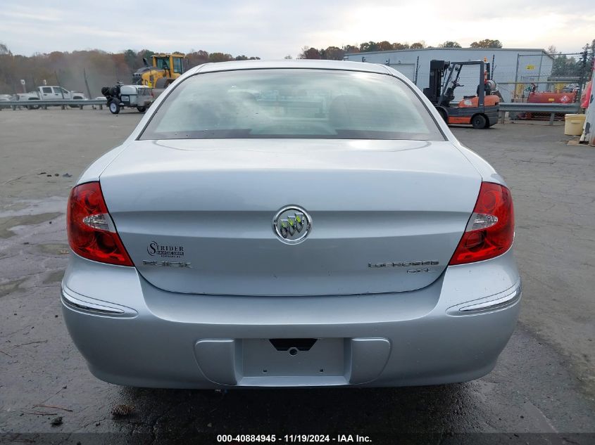 2009 Buick Lacrosse Cxl VIN: 2G4WD582X91249212 Lot: 40884945