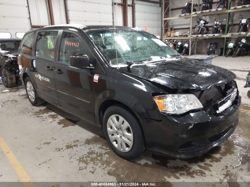 VIN 2C4RDGBG4GR358572 2016 DODGE GRAND CARAVAN no.1