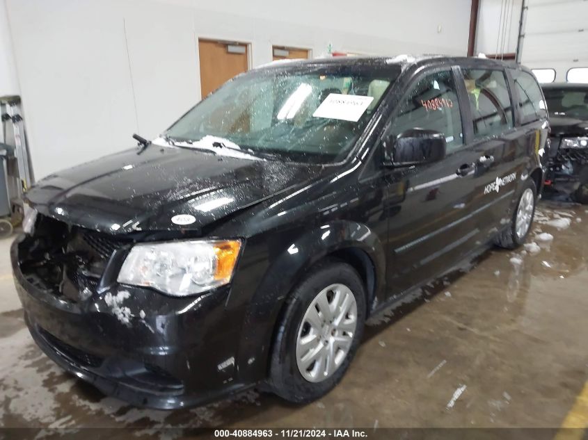 VIN 2C4RDGBG4GR358572 2016 DODGE GRAND CARAVAN no.2