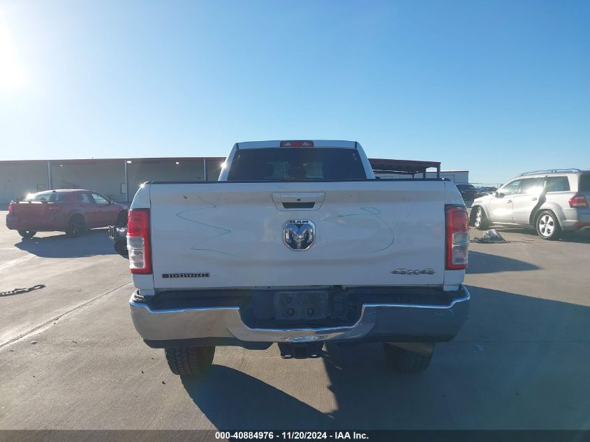 2021 Ram 2500 Big Horn 4X4 8' Box VIN: 3C6UR5JL0MG579173 Lot: 40884976