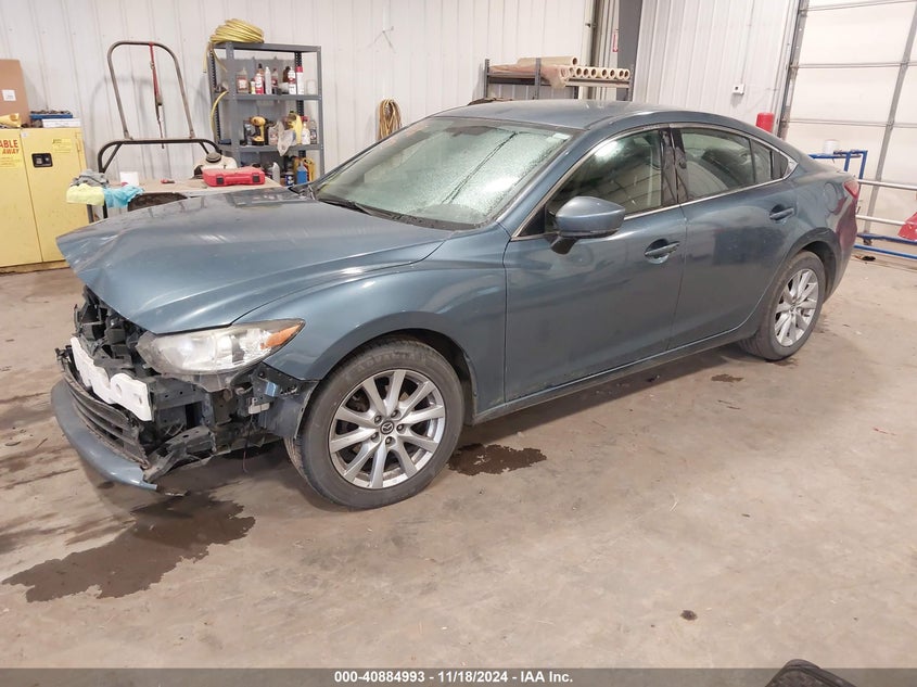 Vin: jm1gl1u5xh1143061, lot: 41374656, mazda mazda6 sport 20172