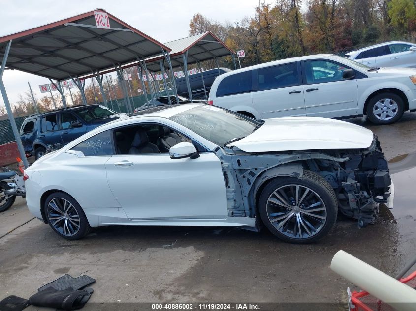 2018 Infiniti Q60 3.0T Luxe VIN: JN1EV7EK5JM341434 Lot: 40885002